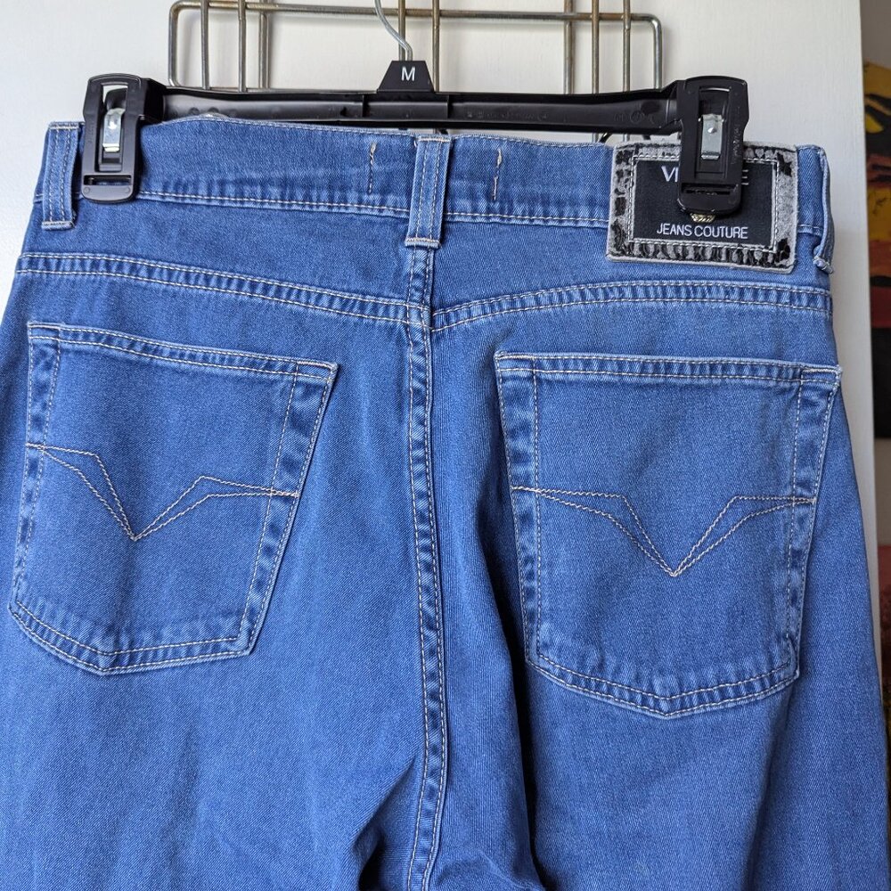 Versace Jeans Couture Straight Leg Denim Pants - Picture 9 of 15